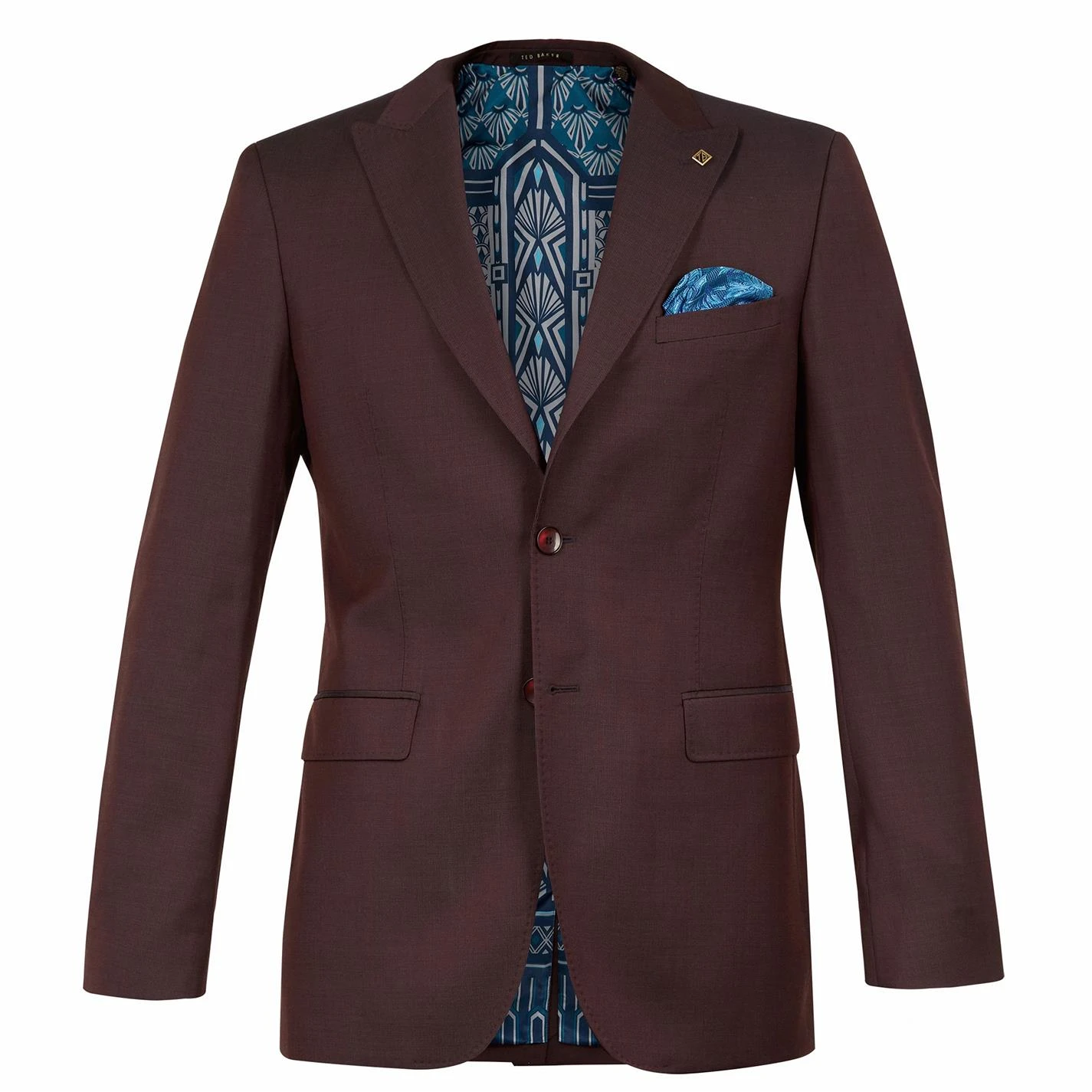 Ted Baker Kubart Suit Jacket for Suit Jackets & Blazers Colour Dark Red 3 Ted Baker Kubart Suit Jacket for Suit Jackets & Blazers Colour Dark Red