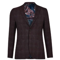 Ted Baker Dar Boucle Jacket for Suit Jackets & Blazers Colour Dark Red