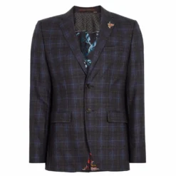 Ted Baker Ted Baker Rowlin Jacket Mens for Big & Tall Suit Jackets Colour Dark Blue