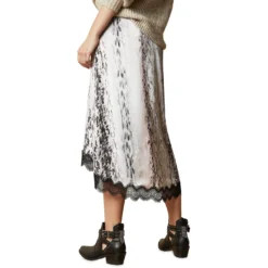 Ted Baker Cierraa Printed Lace Midi Skirt for Skirts Colour Ivory -Ted Baker shop online 53682101 xxl a2