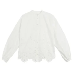 Ted Baker Itala Cut Out Blouse for Blouses & Shirts Colour White