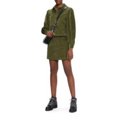 Ted Baker Onetaa Boxy Shirt for Blouses & Shirts Colour Khaki -Ted Baker shop online 54191315 xxl a3