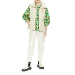 Ted Baker Gigie Print Top for Blouses & Shirts Colour Bright Green -Ted Baker shop online 54192015 xxl a3