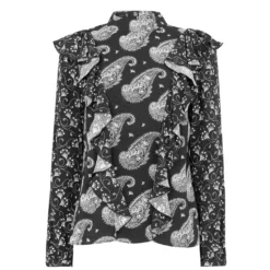 Ted Baker Tiasey High Neck Blouse for Blouses & Shirts Colour Black