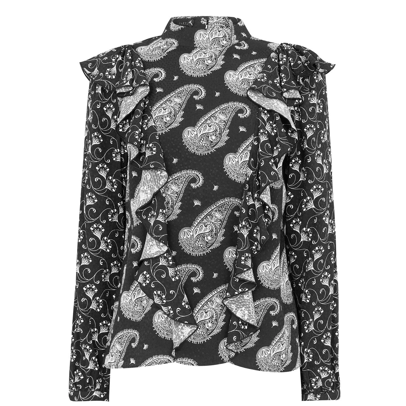 Ted Baker Tiasey High Neck Blouse for Blouses & Shirts Colour Black 3 Ted Baker Tiasey High Neck Blouse for Blouses & Shirts Colour Black