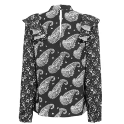 Ted Baker Tiasey High Neck Blouse for Blouses & Shirts Colour Black 12 Ted Baker Tiasey High Neck Blouse for Blouses & Shirts Colour Black -Ted Baker shop online 54192703 xxl a10