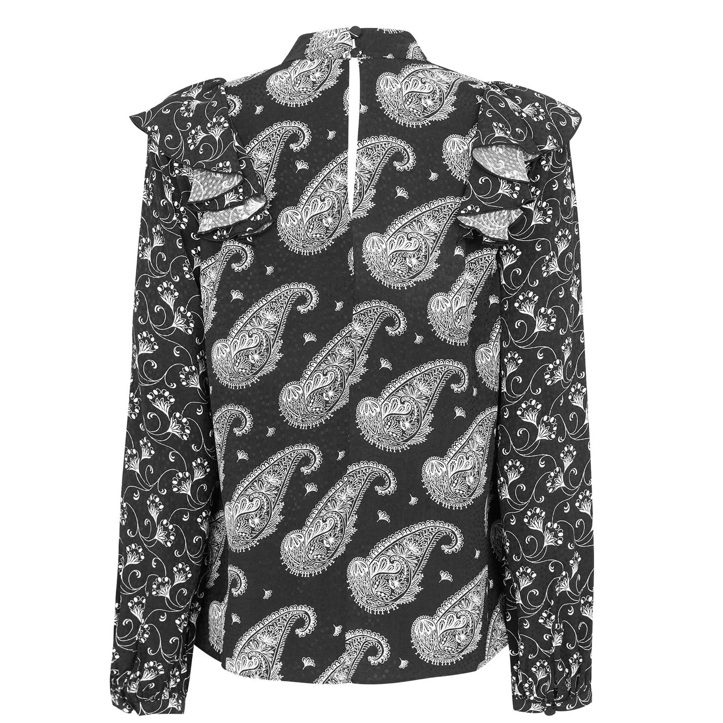 Ted Baker Tiasey High Neck Blouse for Blouses & Shirts Colour Black 7 Ted Baker Tiasey High Neck Blouse for Blouses & Shirts Colour Black - Image 5