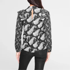 Ted Baker Tiasey High Neck Blouse for Blouses & Shirts Colour Black 10 Ted Baker Tiasey High Neck Blouse for Blouses & Shirts Colour Black -Ted Baker shop online 54192703 xxl a2