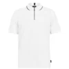 Ted Baker Buer Zip Up Polo Shirt for Polo Shirts Colour white -Ted Baker shop online 54258501 xxl