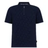 Ted Baker Coram Zip Polo Shirt for Polo Shirts Colour Navy -Ted Baker shop online 54288318 xxl