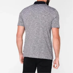 Ted Baker Ted Baker Dalmor Space Dye T Shirt for Polo Shirts Colour Navy -Ted Baker shop online 54294118 xxl a2