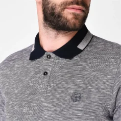 Ted Baker Ted Baker Dalmor Space Dye T Shirt for Polo Shirts Colour Navy -Ted Baker shop online 54294118 xxl a3