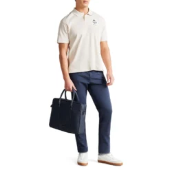Ted Baker Ted Baker Marden Ribbed Polo Mens for Polo Shirts Colour Natural -Ted Baker shop online 54312705 xxl a1