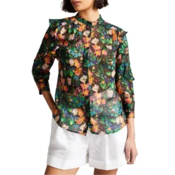 Ted Baker Carita Blouse for Blouses & Shirts Colour Black -Ted Baker shop online 54378403 xxl a2