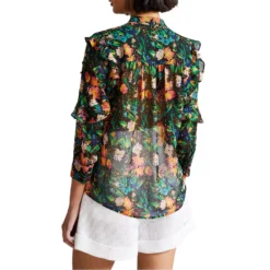 Ted Baker Carita Blouse for Blouses & Shirts Colour Black -Ted Baker shop online 54378403 xxl a3