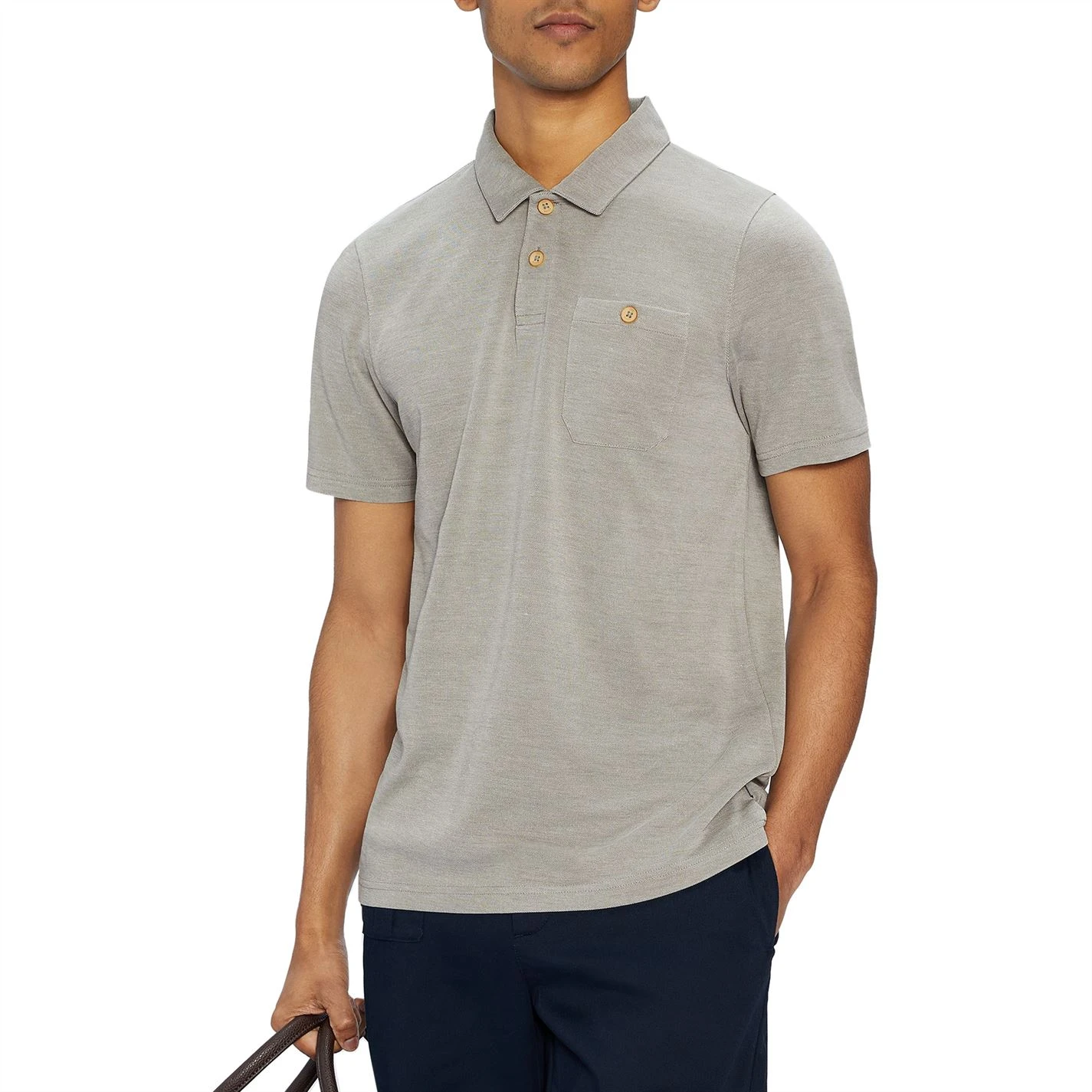 Ted Baker Hawka Polo Shirt for Polo Shirts Colour Olive 4 Ted Baker Hawka Polo Shirt for Polo Shirts Colour Olive - Image 2