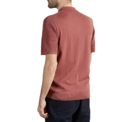 Ted Baker Bump Polo Shirt for Polo Shirts Colour Pink -Ted Baker shop online 54381206 xxl a2