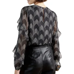 Ted Baker Mowenna Blouse for Blouses & Shirts Colour Black -Ted Baker shop online 54384303 xxl a2