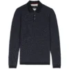 Ted Baker Nosnor Long Sleeve Polo Shirt for Polo Shirts Colour Navy -Ted Baker shop online 54406618 xxl