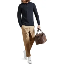 Ted Baker Nosnor Long Sleeve Polo Shirt for Polo Shirts Colour Navy 9 Ted Baker Nosnor Long Sleeve Polo Shirt for Polo Shirts Colour Navy -Ted Baker shop online 54406618 xxl a3