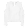 Ted Baker Janeio Ruffle Top for Blouses & Shirts Colour White -Ted Baker shop online 54413001 xxl