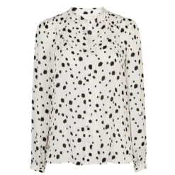 Ted Baker Ted Baker Polka Dot Blouse Womens for Blouses & Shirts Colour White