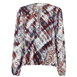 Ted Baker Ted Baker Lyz Neck Tie Blouse Womens for Blouses & Shirts Colour Ivory