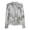 Ted Baker Tibbine Pleated Top for Blouses & Shirts Colour Grey -Ted Baker shop online 54450202 xxl