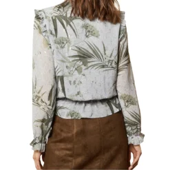 Ted Baker Tibbine Pleated Top for Blouses & Shirts Colour Grey -Ted Baker shop online 54450202 xxl a3