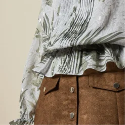 Ted Baker Tibbine Pleated Top for Blouses & Shirts Colour Grey -Ted Baker shop online 54450202 xxl a4