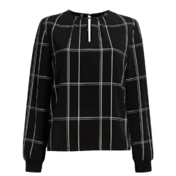 Ted Baker Melo Keyhole Top for Blouses & Shirts Colour Black