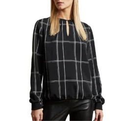 Ted Baker Melo Keyhole Top for Blouses & Shirts Colour Black -Ted Baker shop online 54450303 xxl a2