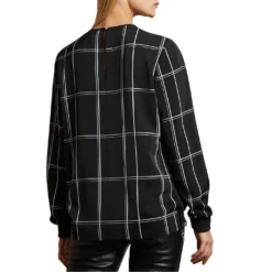 Ted Baker Melo Keyhole Top for Blouses & Shirts Colour Black -Ted Baker shop online 54450303 xxl a3