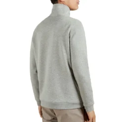 Ted Baker Ayfive Zip Sweatshirt for Big & Tall Knitwear Colour Grey-Marl -Ted Baker shop online 55140302 xxl a2