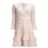 Ted Baker Lace V Neck Tunic Dress for Tops Colour Baby/Pink -Ted Baker shop online 55383206 xxl