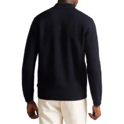 Ted Baker Saltire Zip Jacket for Big & Tall Colour Navy -Ted Baker shop online 55414318 xxl a3