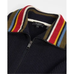 Ted Baker Ousse Full Zip Sweater for Big & Tall Knitwear Colour Navy 11 Ted Baker Ousse Full Zip Sweater for Big & Tall Knitwear Colour Navy -Ted Baker shop online 55496318 xxl a11