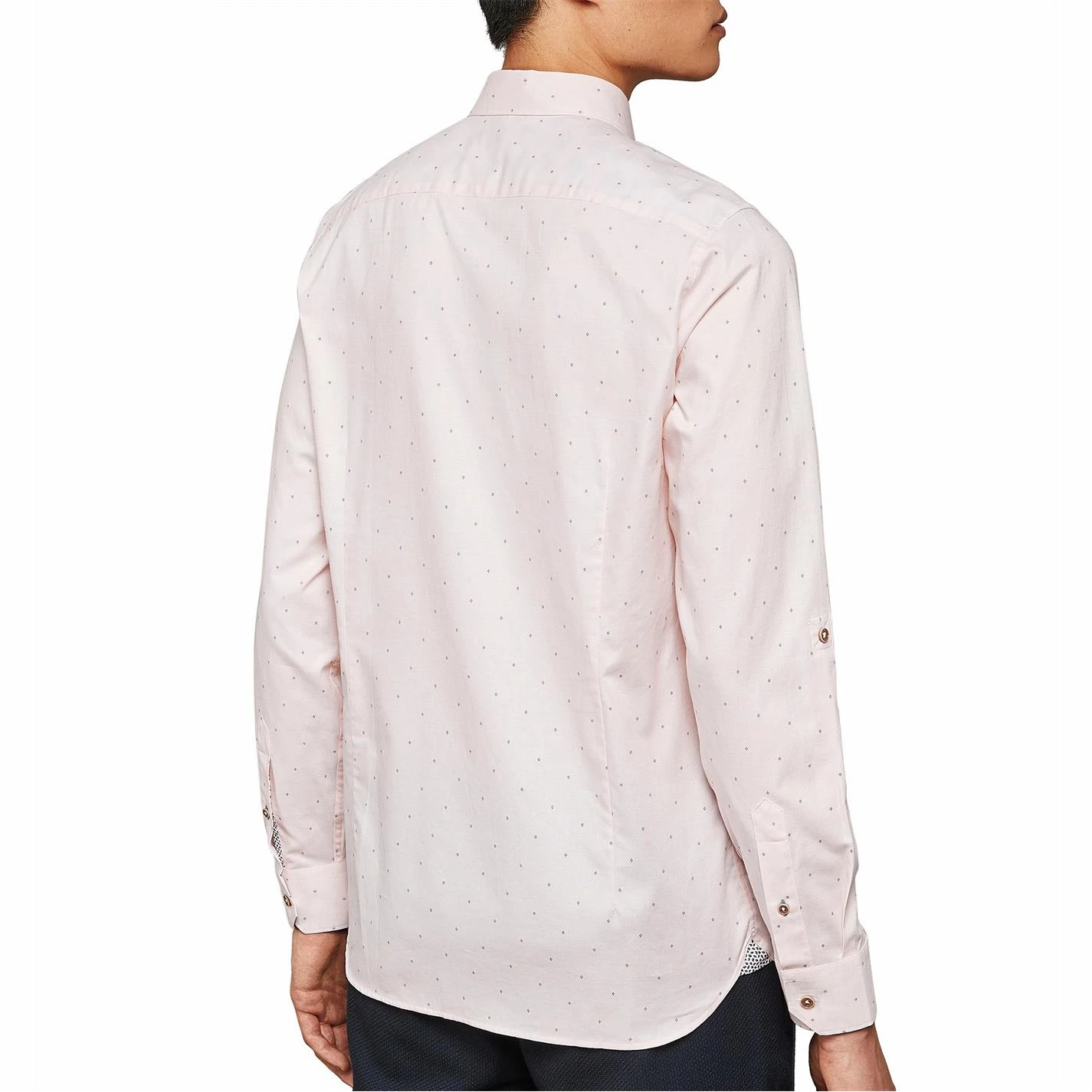 Ted Baker Ted Baker Kameron Shirt Mens for Casual Shirts Colour Pink 5 Ted Baker Ted Baker Kameron Shirt Mens for Casual Shirts Colour Pink - Image 3