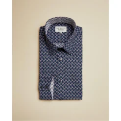Ted Baker Sal Print Shirt for Casual Shirts Colour Navy