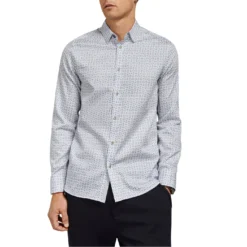 Ted Baker Tonycar Shirt for Casual Shirts Colour Grey -Ted Baker shop online 55529402 xxl a2