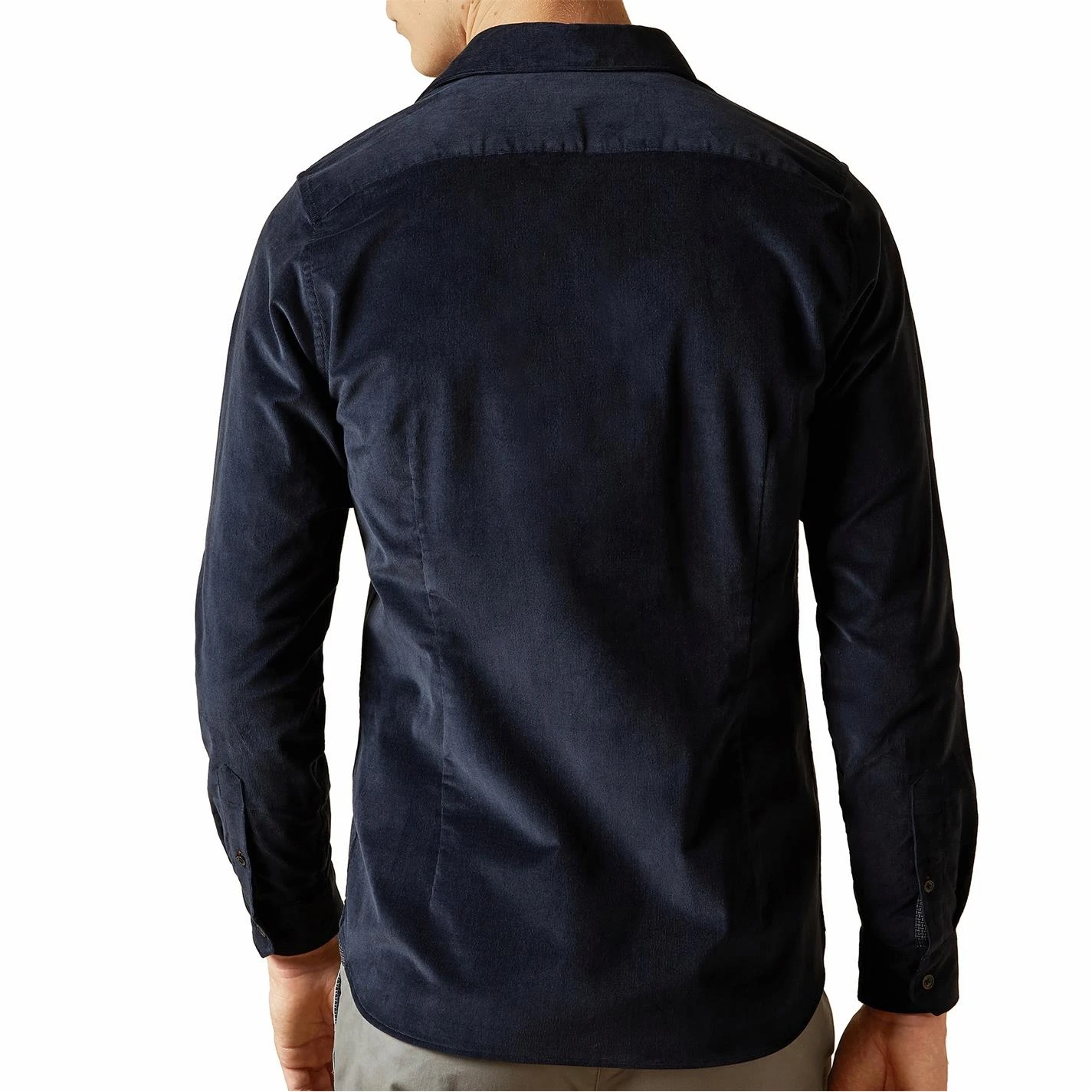 Ted Baker Ted Baker Cord Shirt Mens for Casual Shirts Colour Navy 5 Ted Baker Ted Baker Cord Shirt Mens for Casual Shirts Colour Navy - Image 3