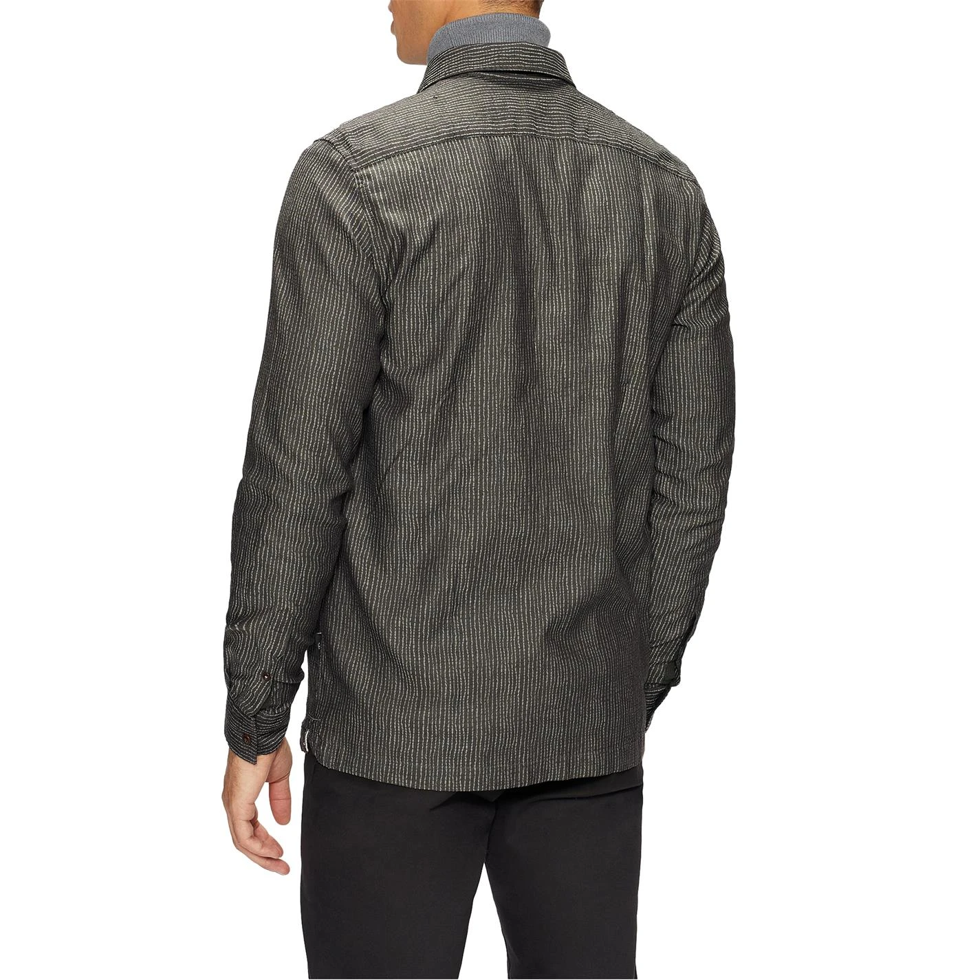 Ted Baker Ted Baker Clasrom Stripe Shirt for Casual Shirts Colour Black 5 Ted Baker Ted Baker Clasrom Stripe Shirt for Casual Shirts Colour Black - Image 3