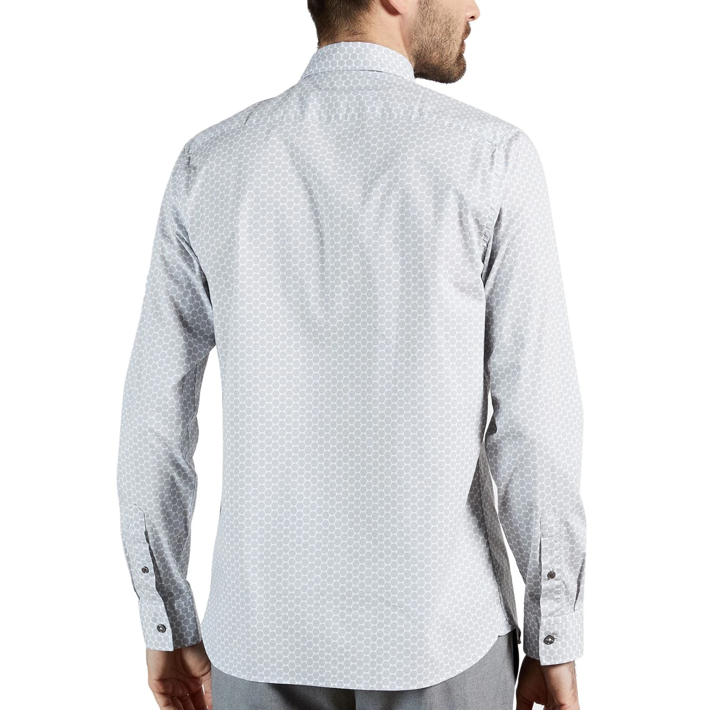 Ted Baker Midspo Long Sleeve Shirt for Casual Shirts Colour Navy 5 Ted Baker Midspo Long Sleeve Shirt for Casual Shirts Colour Navy - Image 3