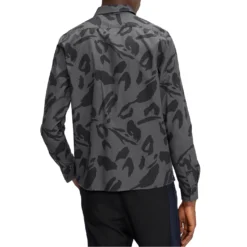 Ted Baker Ted Baker Karpass Animal Shirt for Casual Shirts Colour Charcoal -Ted Baker shop online 55622702 xxl a2