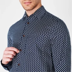 Ted Baker Martz Bird Print Shirt for Casual Shirts Colour Navy -Ted Baker shop online 55660618 xxl a3