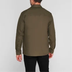 Ted Baker Ted Baker Lessons Twill Shirt for Casual Shirts Colour Green -Ted Baker shop online 55660715 xxl a2