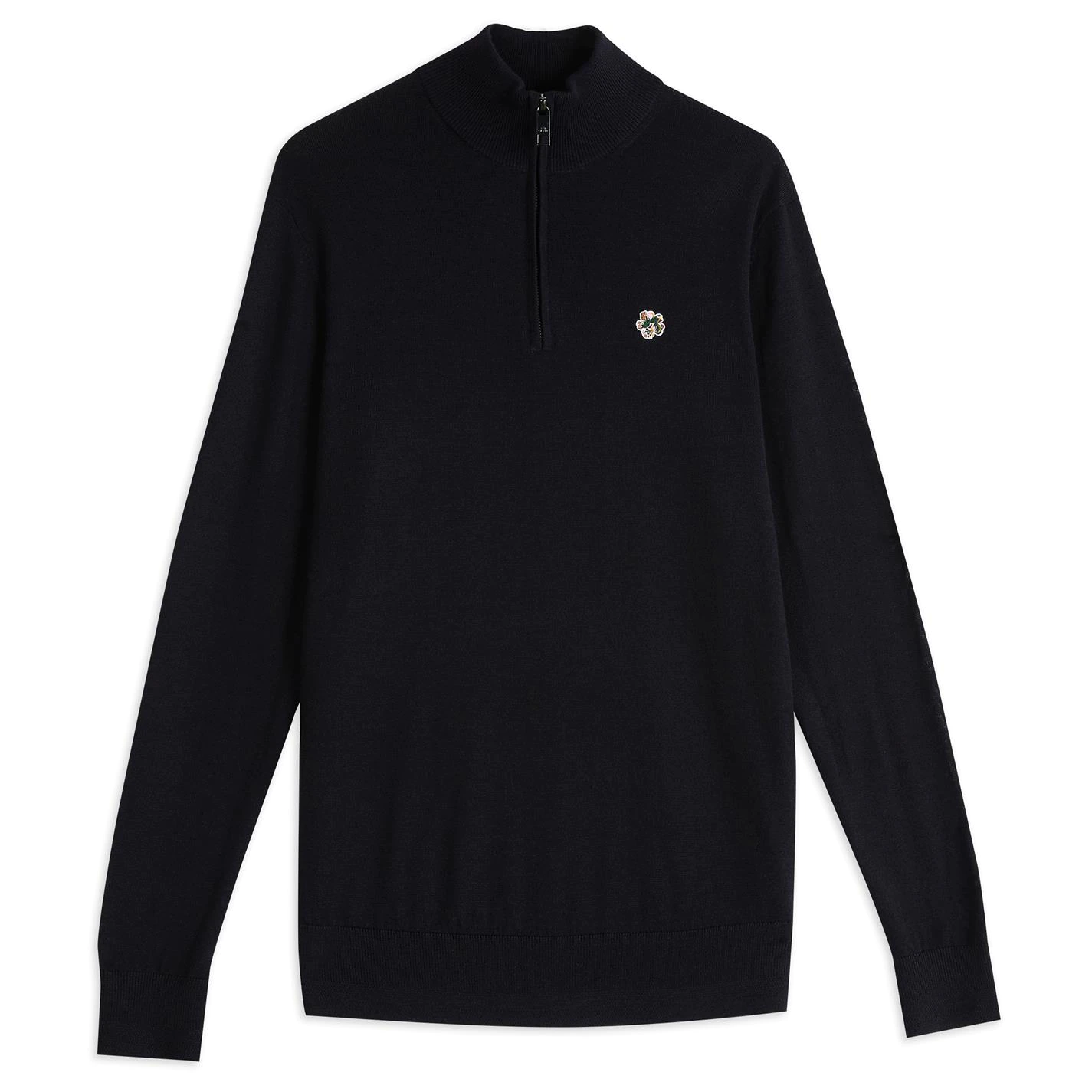 Ted Baker Tooting Zip Top for Big & Tall Knitwear Colour Navy 3 Ted Baker Tooting Zip Top for Big & Tall Knitwear Colour Navy