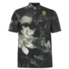 Ted Baker Ted Baker Campbell Floral Shirt Mens for Casual Shirts Colour Black