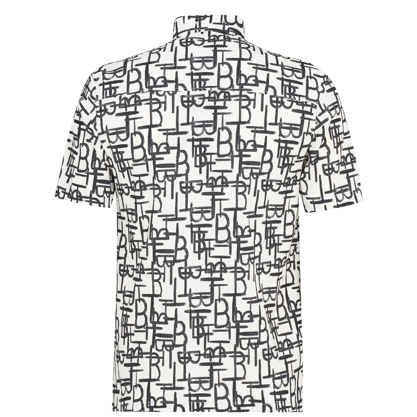Ted Baker Caird Geo Shirt for Casual Shirts Colour Black 4 Ted Baker Caird Geo Shirt for Casual Shirts Colour Black - Image 2