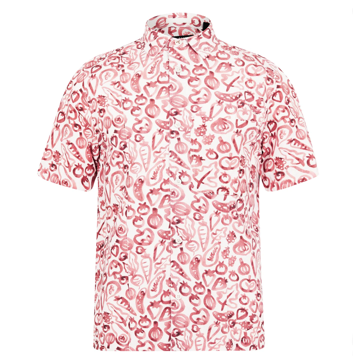 Ted Baker Argo Veg Shirt for Casual Shirts Colour Dk Orange 3 Ted Baker Argo Veg Shirt for Casual Shirts Colour Dk Orange